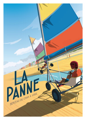 Belgische poster La Panne