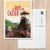 Carte Postale Le Bois du Cazier