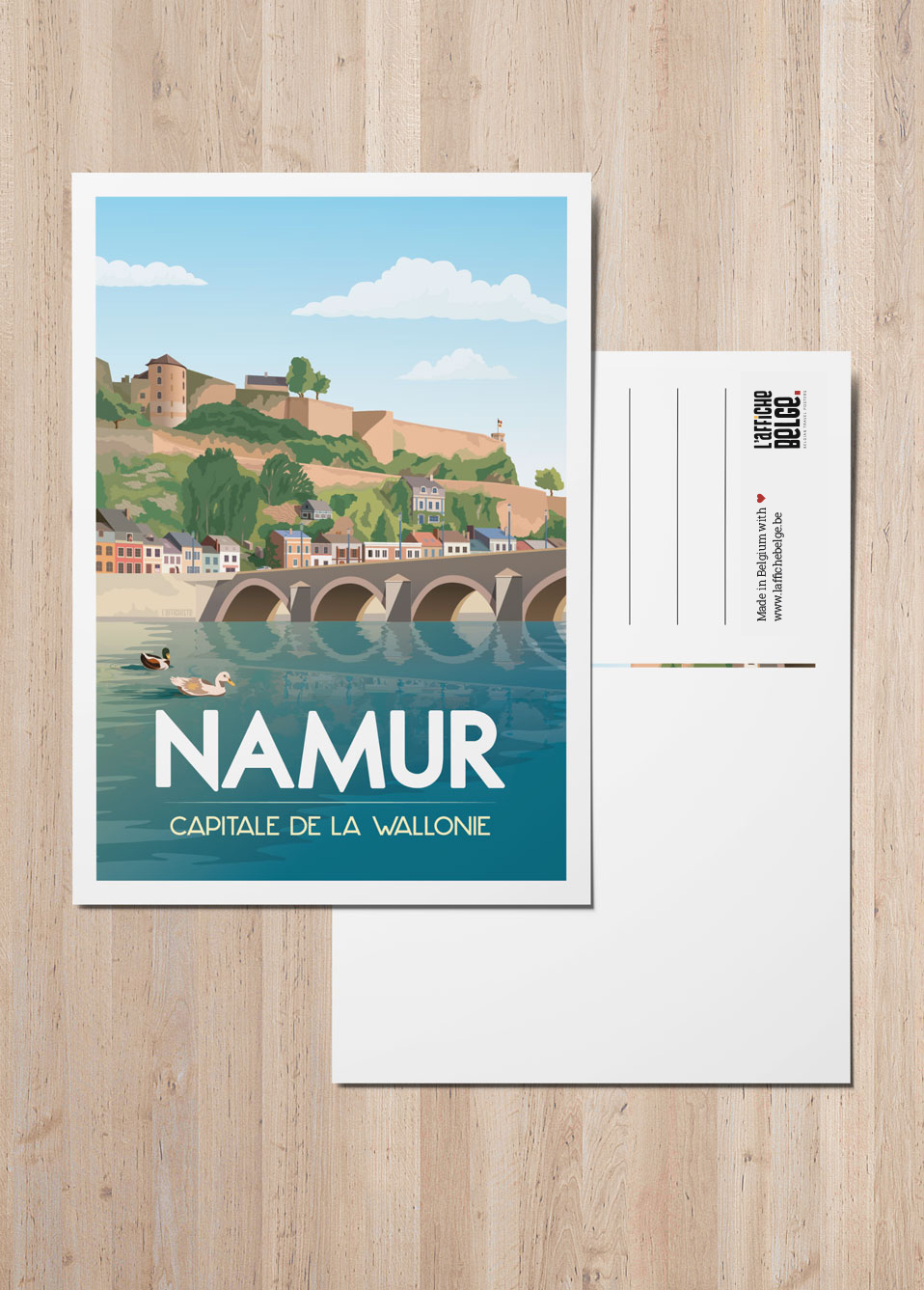 Carte Postale Belgique Namur