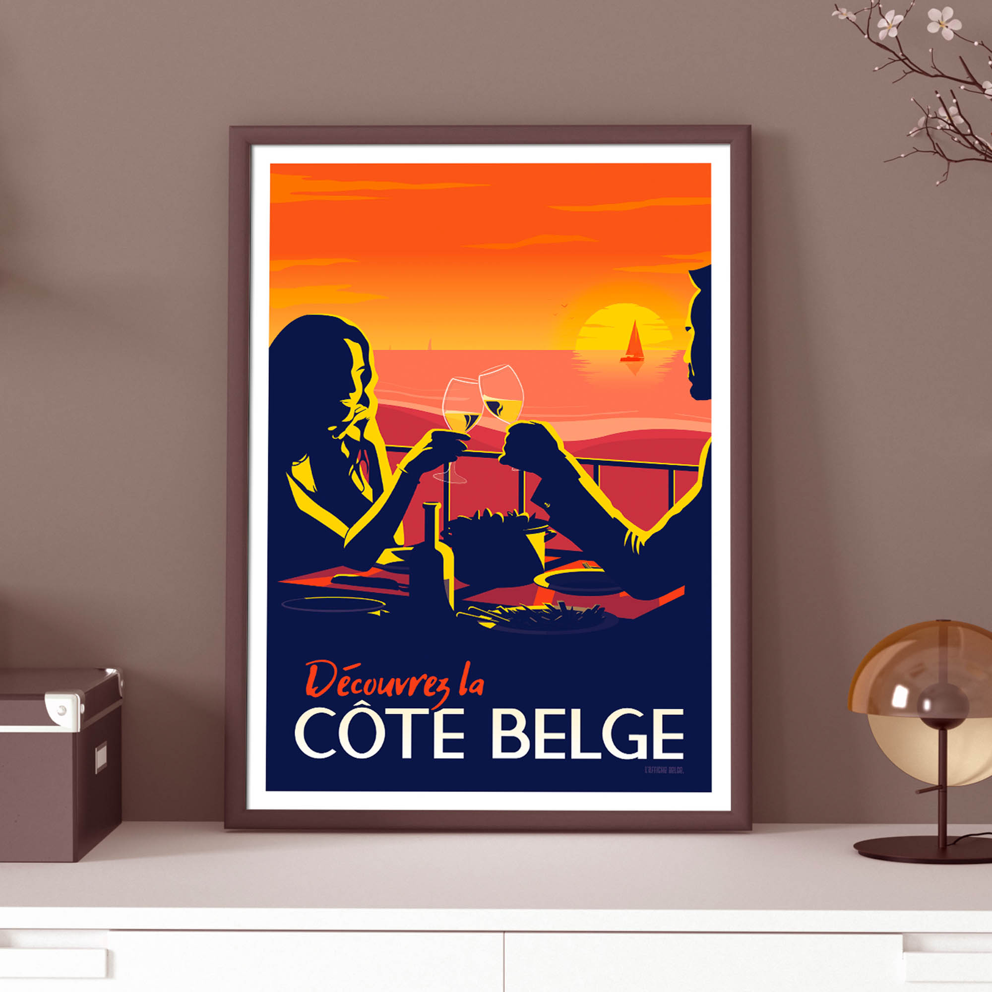 Belgische poster La Cote Belge