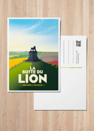 Poster België La Butte du Lion