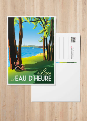 Ansichtkaart België Les Lacs de l'Eau d'Heure