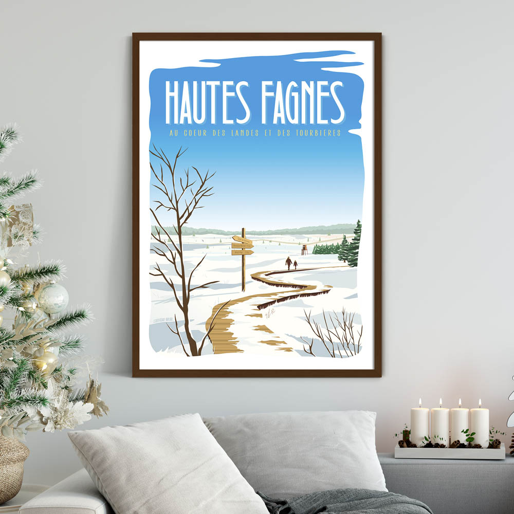 Affiche Les Hautes Fagnes