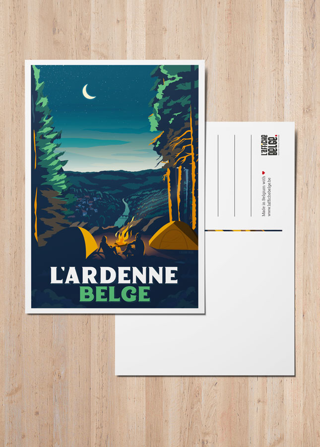 Ansichtkaart De Belgische Ardennen
