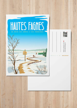 Carte Postale Les Hautes Fagnes