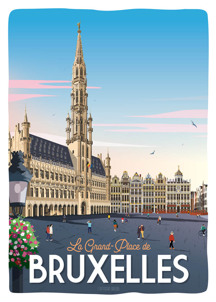 Affiche Bruxelles
