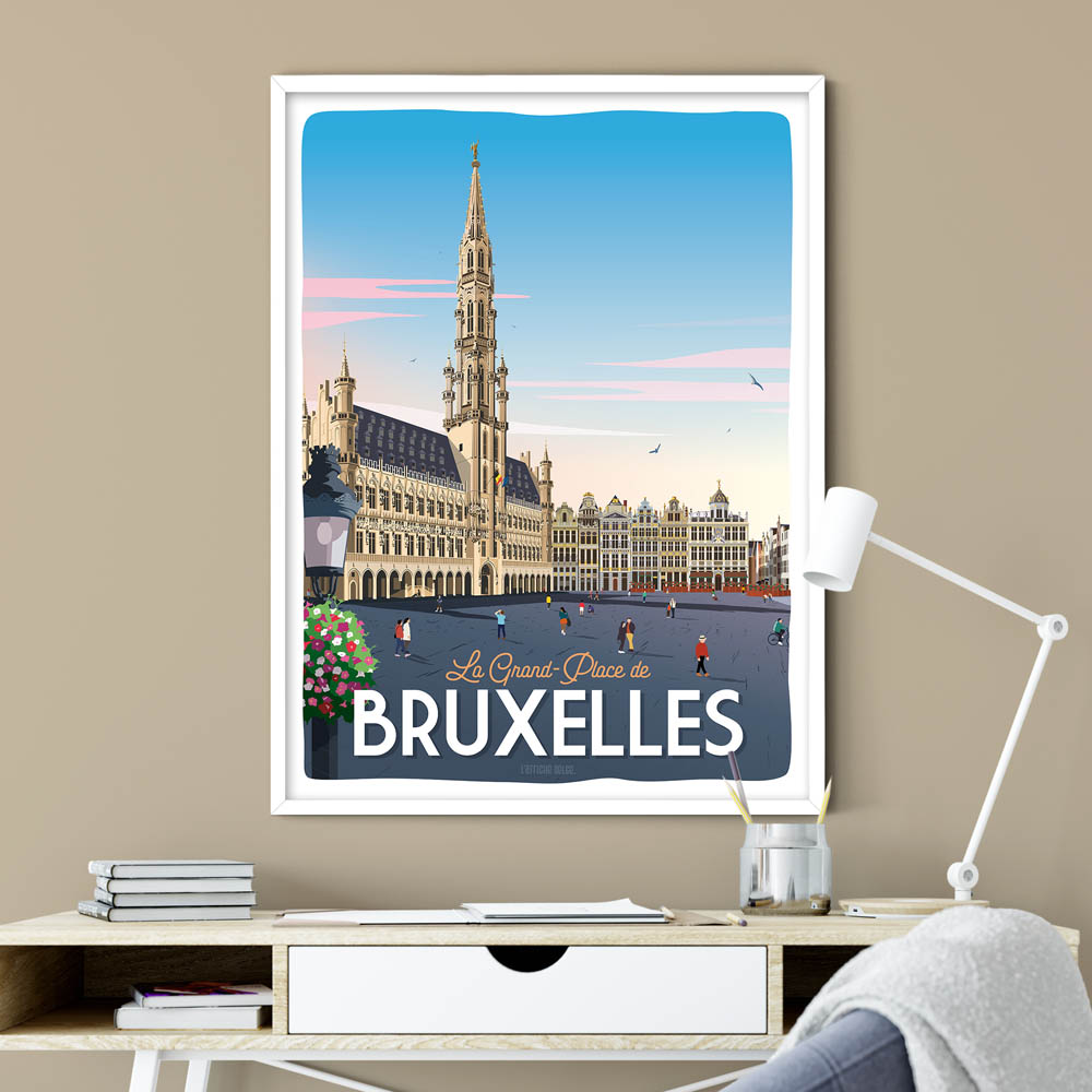 Affiche Bruxelles