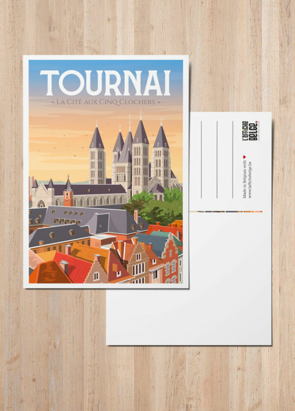 Carte Postale "Tournai"