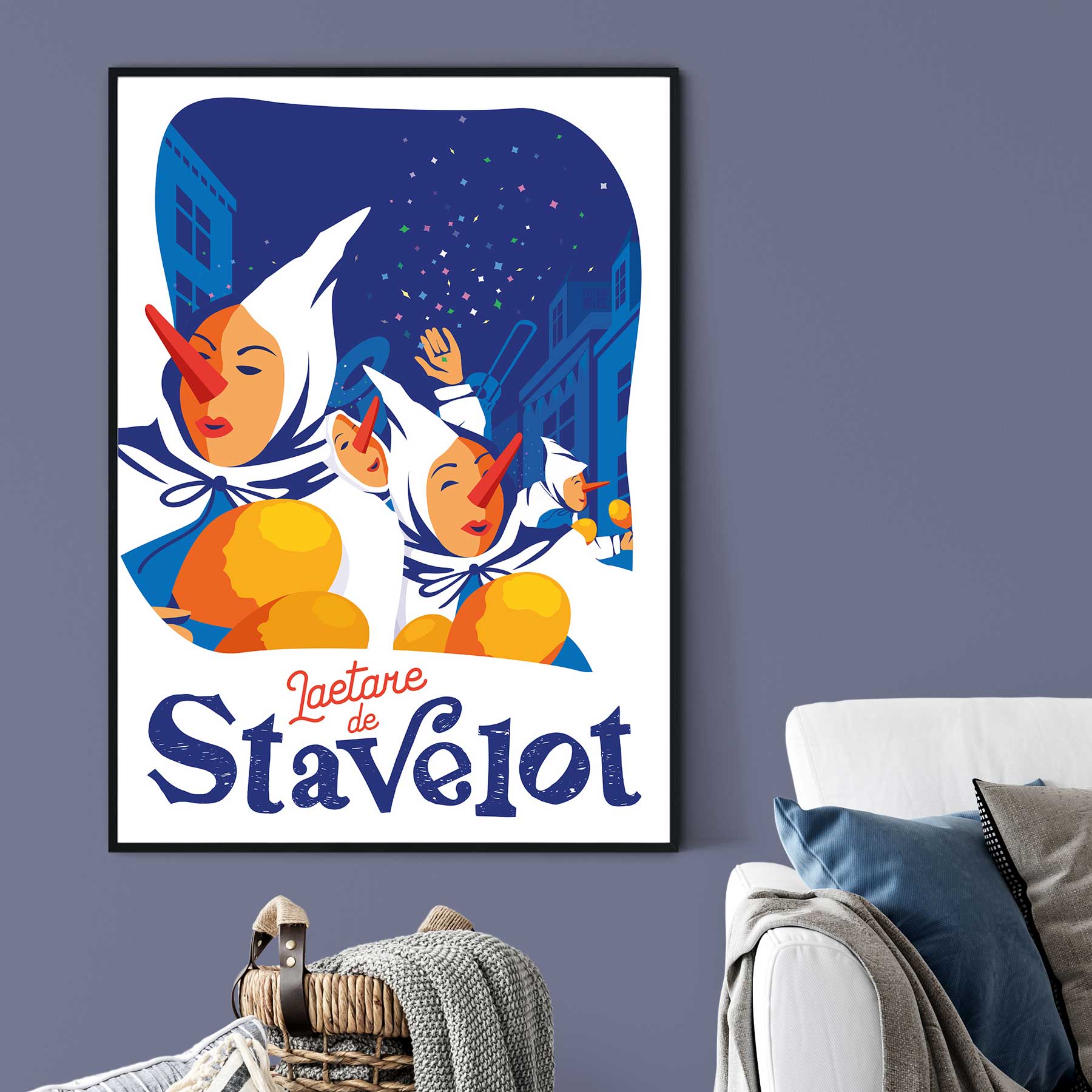 Affiche Laetare de Stavelot
