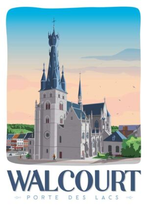 Poster Walcourt, Porte des Lacs
