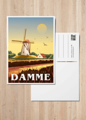 Affiche De schellemolen van Damme