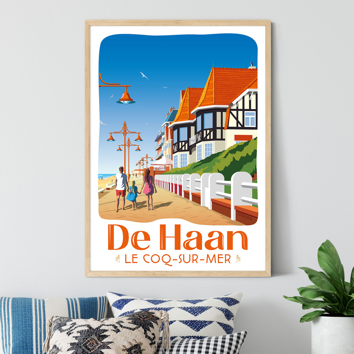 Affiche De Haan - Le Coq-sur-Mer