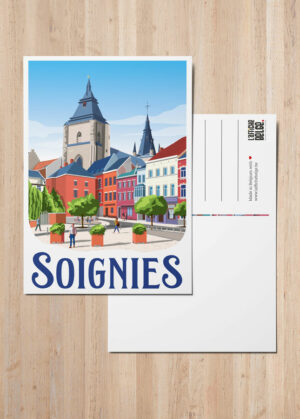 Carte postale soignies