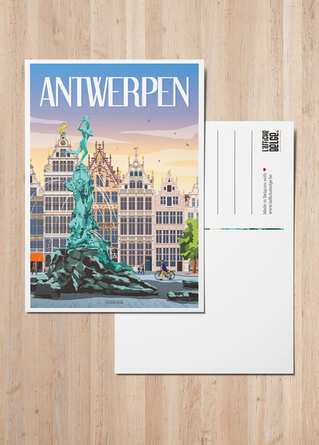 Carte postale Antwerpen Anvers