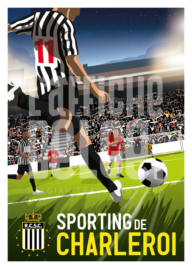 Affiche Sporting de Charleroi