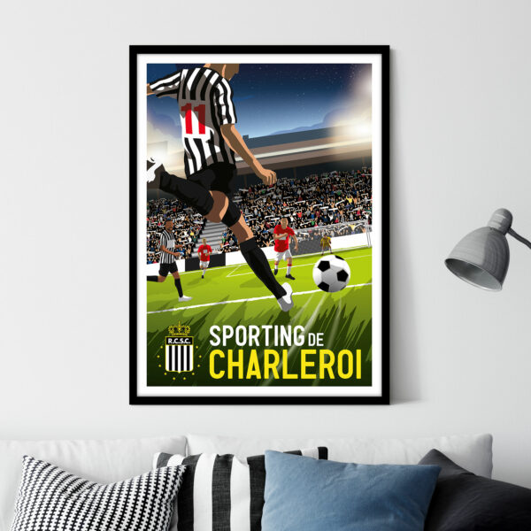 Affiche Sporting de Charleroi