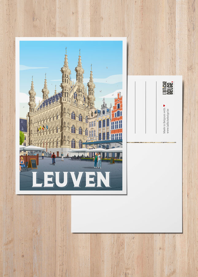 Carte postale Leuven