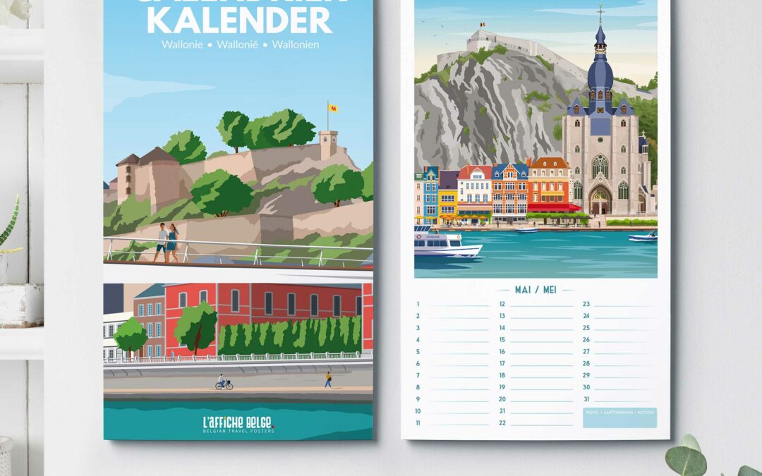 Un calendrier édition Wallonie