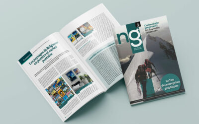 Het gespecialiseerde tijdschrift Nouvelles Graphiques heeft een artikel aan ons project gewijd! 