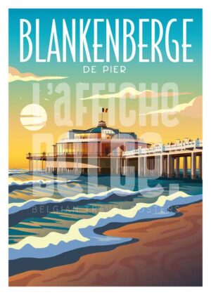 Affiche Blankenberge