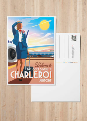 Carte postale Brussels South Charleroi Airport