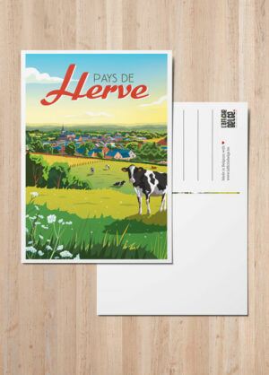 Carte postale Pays de Herve