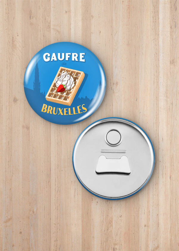 Magnet - Pins Gaufre de Bruxelles