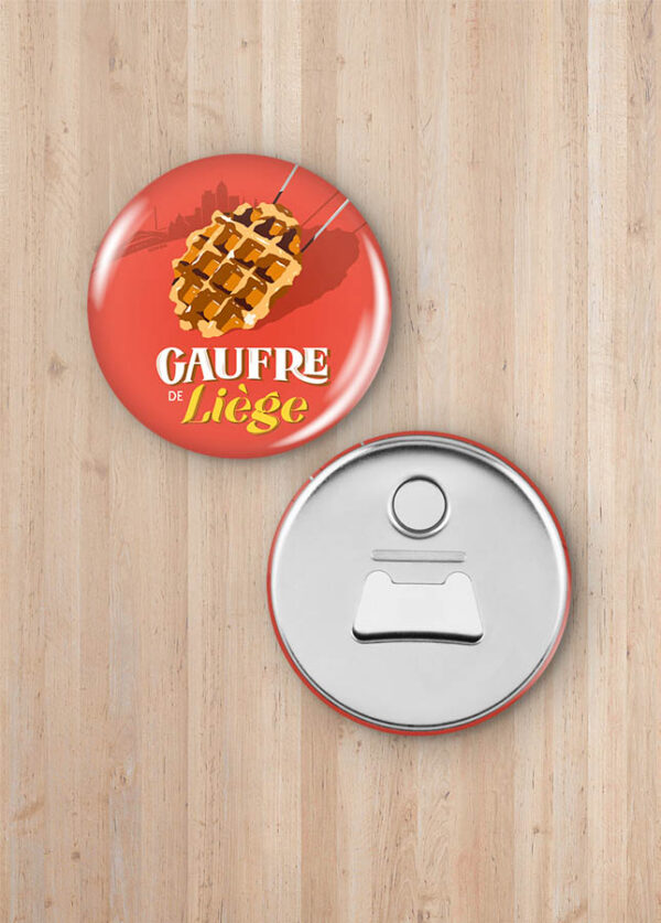 Magnet - Pins Gaufre de Liège