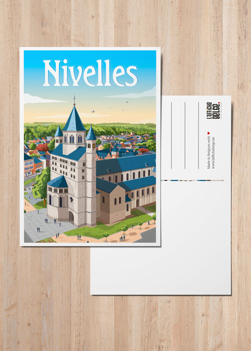 Carte postale Nivelles