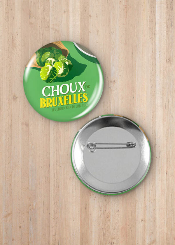 Magnet - Badge Choux de Bruxelles – Bild 2