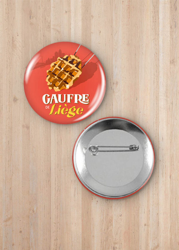 Magnet - Pins Gaufre de Liège