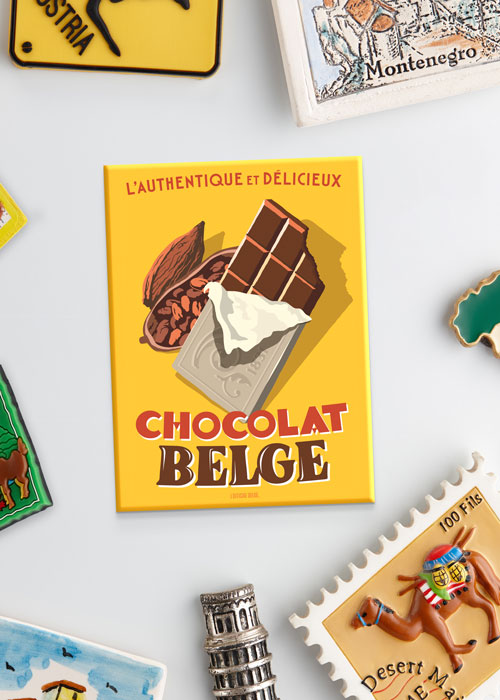 Belgische Chocolade Magneet