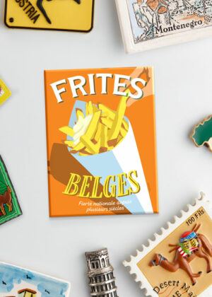 Belgische frietjes magneet