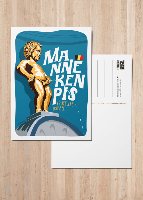 Manneken-Pis ansichtkaart