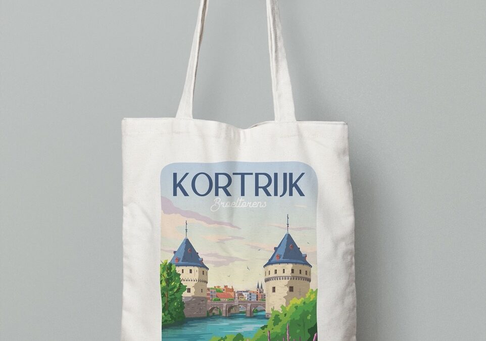 Totebags voor de Stad Kortrijk 🛍️