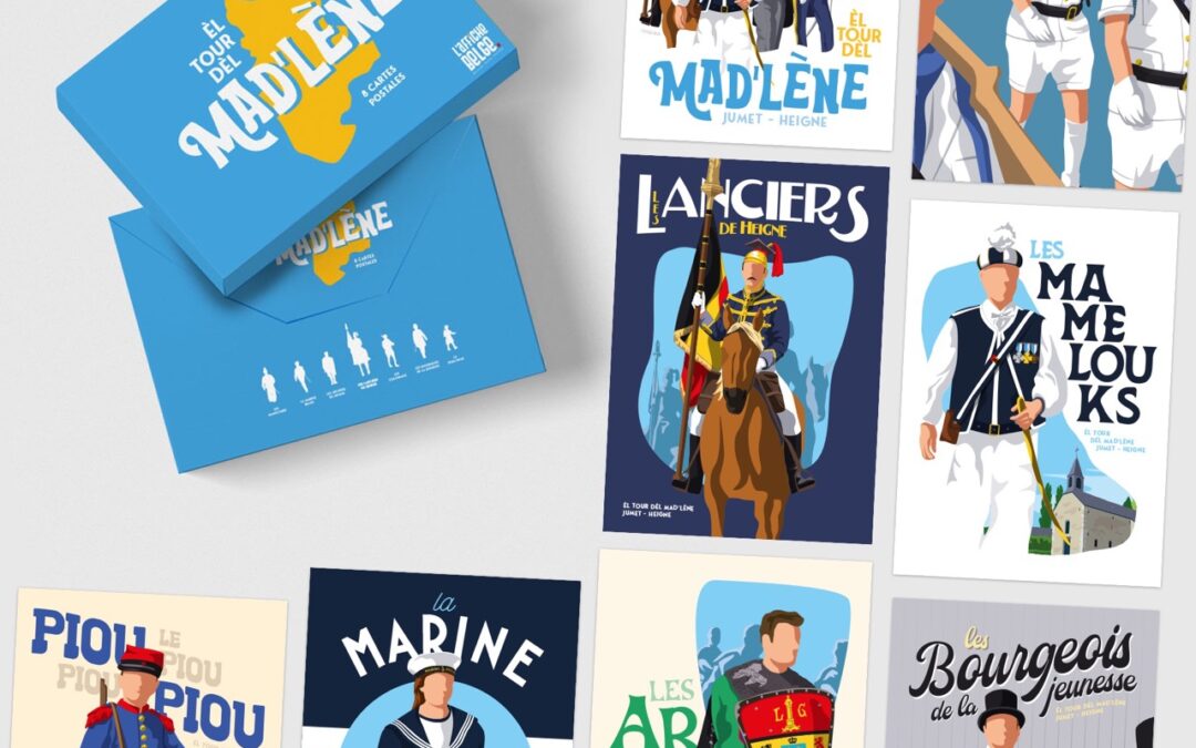 Pack de cartes exclusif pour la Madeleine de Jumet