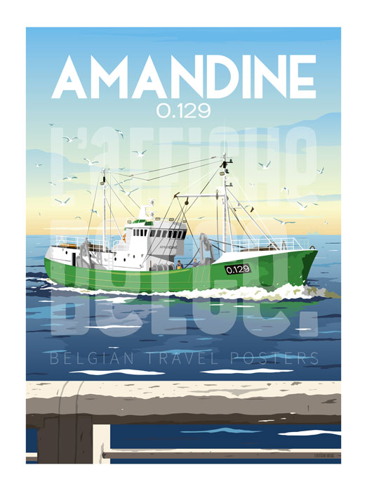 Poster Amandine Oostende