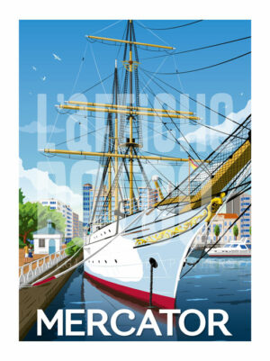 Poster Mercator Oostende