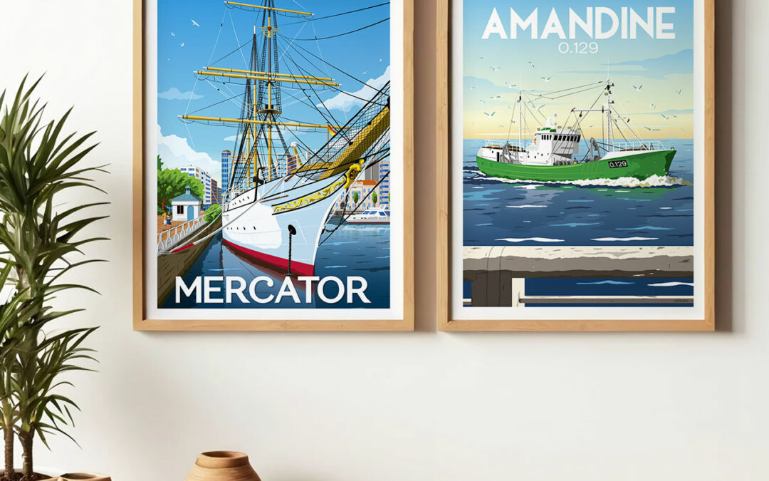 ⚓ Cap sur Ostende avec nos deux nouvelles illustrations