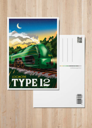 Carte postale Locomotive Type 12