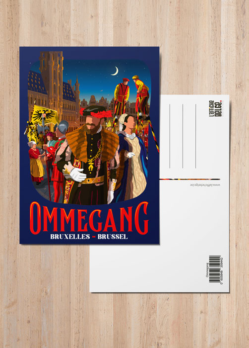 Carte Postale « Ommegang » Carte postale Ommegang