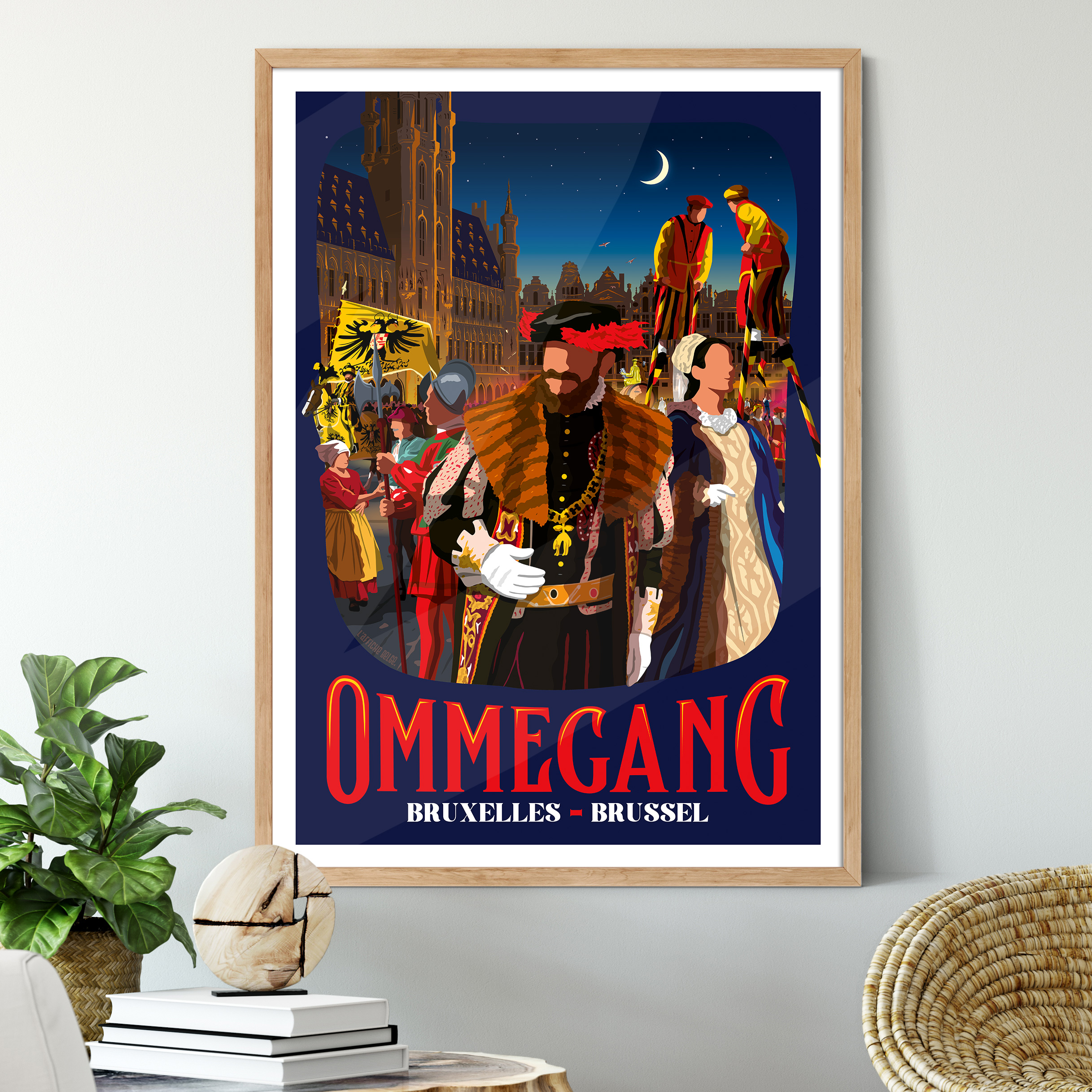Affiche « Ommegang » Affiche Ommegang