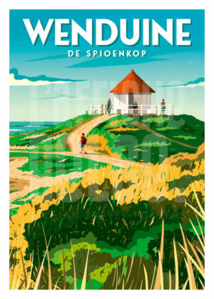Affiche Wenduine, de Spioenkop