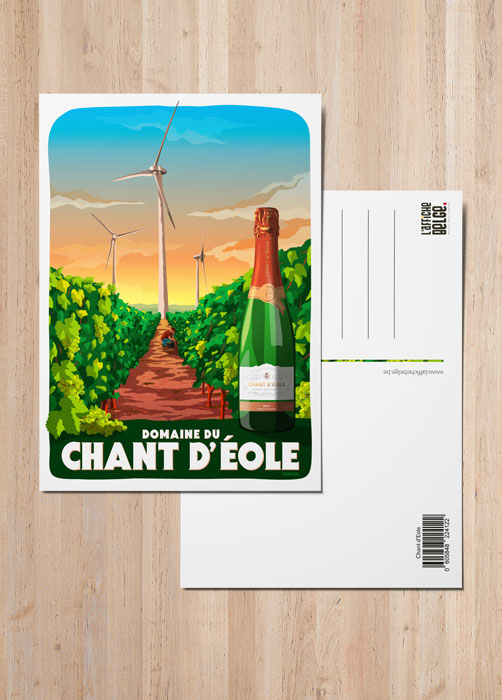 Carte Postale « Le Domaine du Chant d’Éole » Carte postale Le Domaine du Chant d'Éole