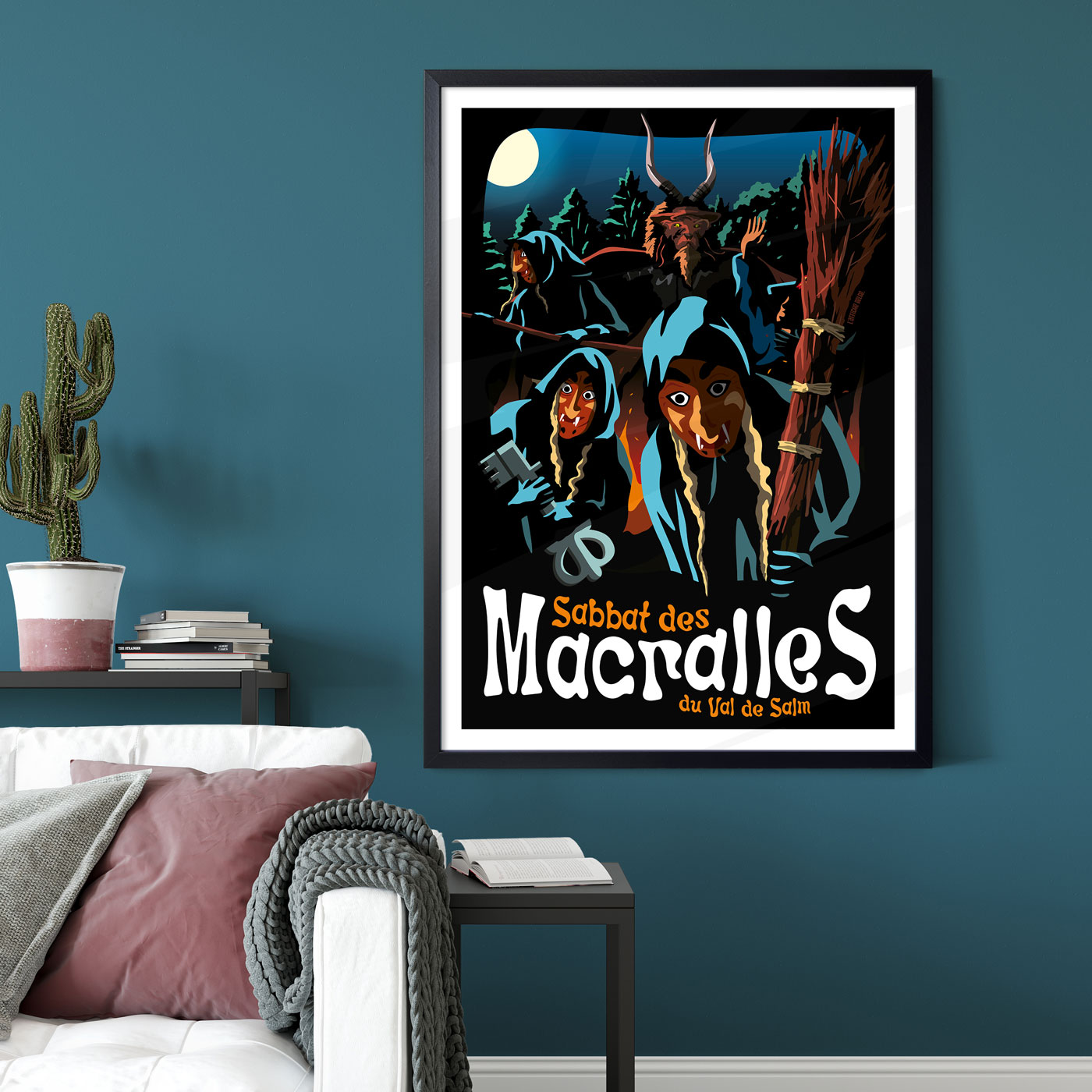 Affiche « Macralles » Sabbat des Macralles du Val de Salm