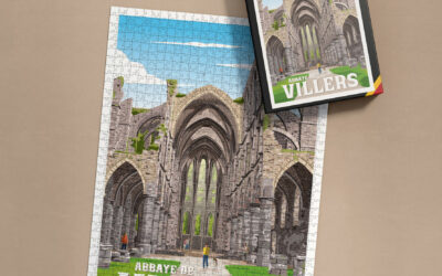 🧩 Nouveau puzzle en exclusivité à l’Abbaye de Villers ! 🏛️