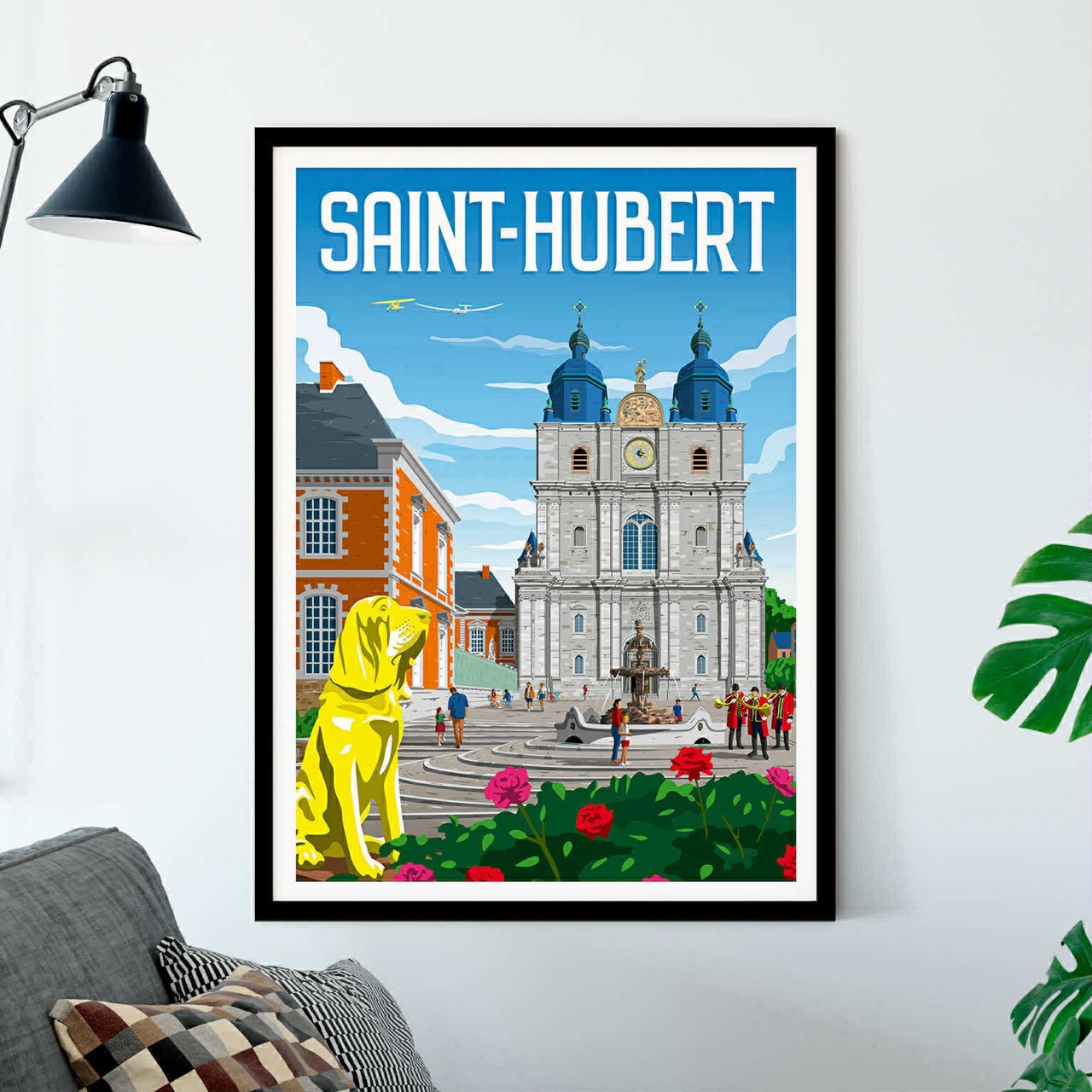 Affiche Saint-Hubert