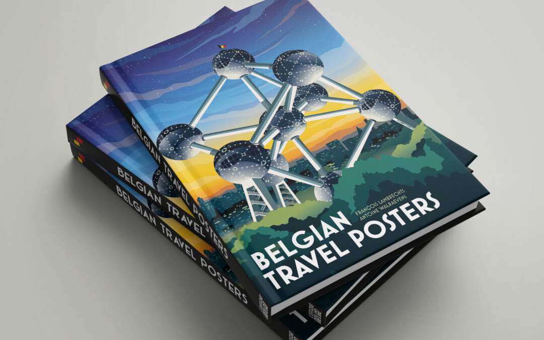 Et si la Belgique se racontait… en affiches de voyage ? 🇧🇪