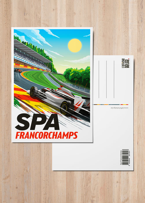 Carte postale Spa Francorchamps