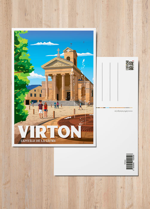 Carte postale Virton